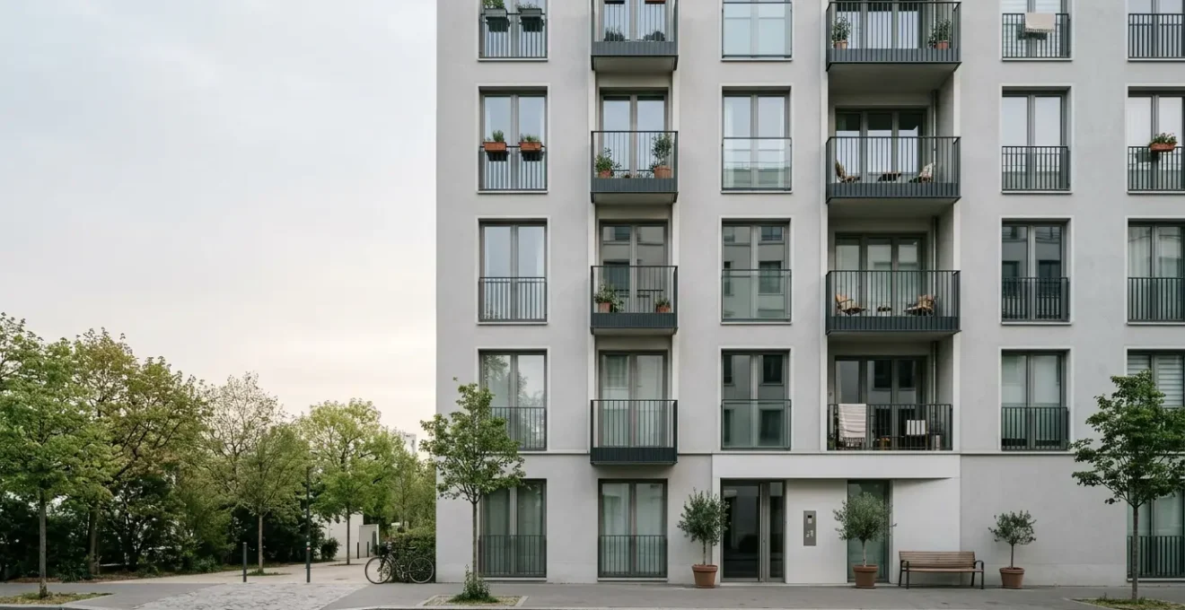 Analyse financière d'un investissement locatif immobilier avec documents et calculatrice