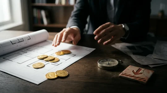 Décision stratégique d'investissement immobilier avec analyse des risques et opportunités