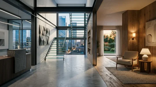 Contraste entre espaces professionnels et résidentiels dans l'investissement immobilier