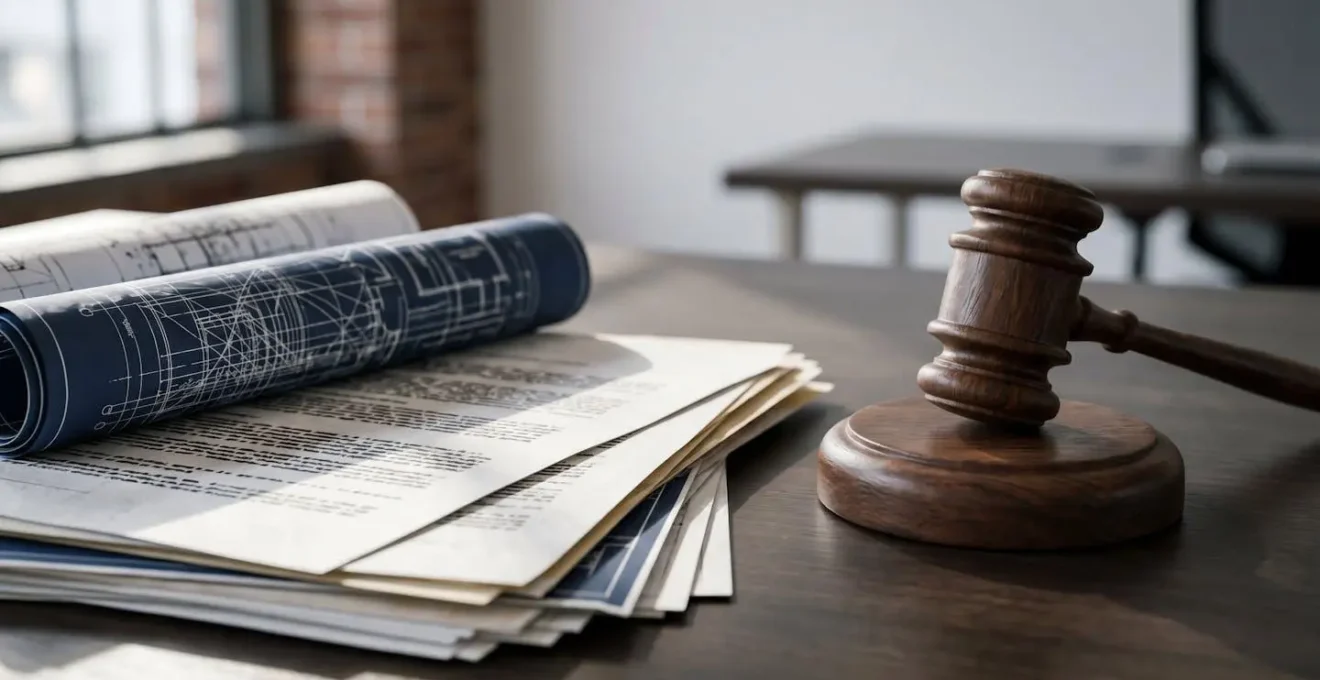 Document juridique et gavel symbolisant les droits des copropriétaires en assemblée générale
