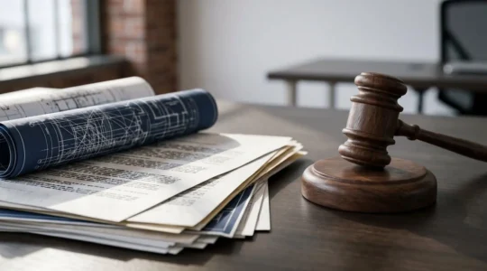 Document juridique et gavel symbolisant les droits des copropriétaires en assemblée générale
