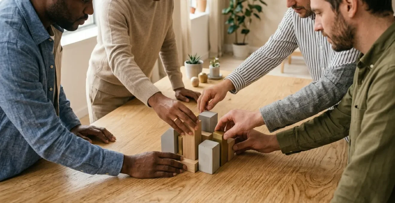 Concept d'investissement immobilier participatif accessible avec ticket d'entrée minimal