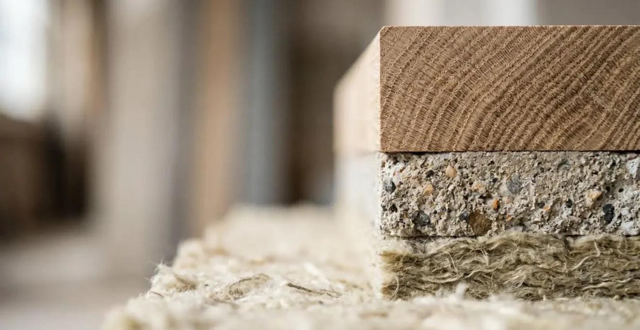 Gros plan sur des matériaux de construction de qualité