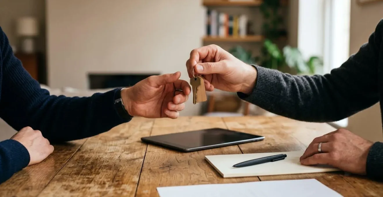 Processus de signature de bail moderne et digitalisé entre propriétaire et locataire