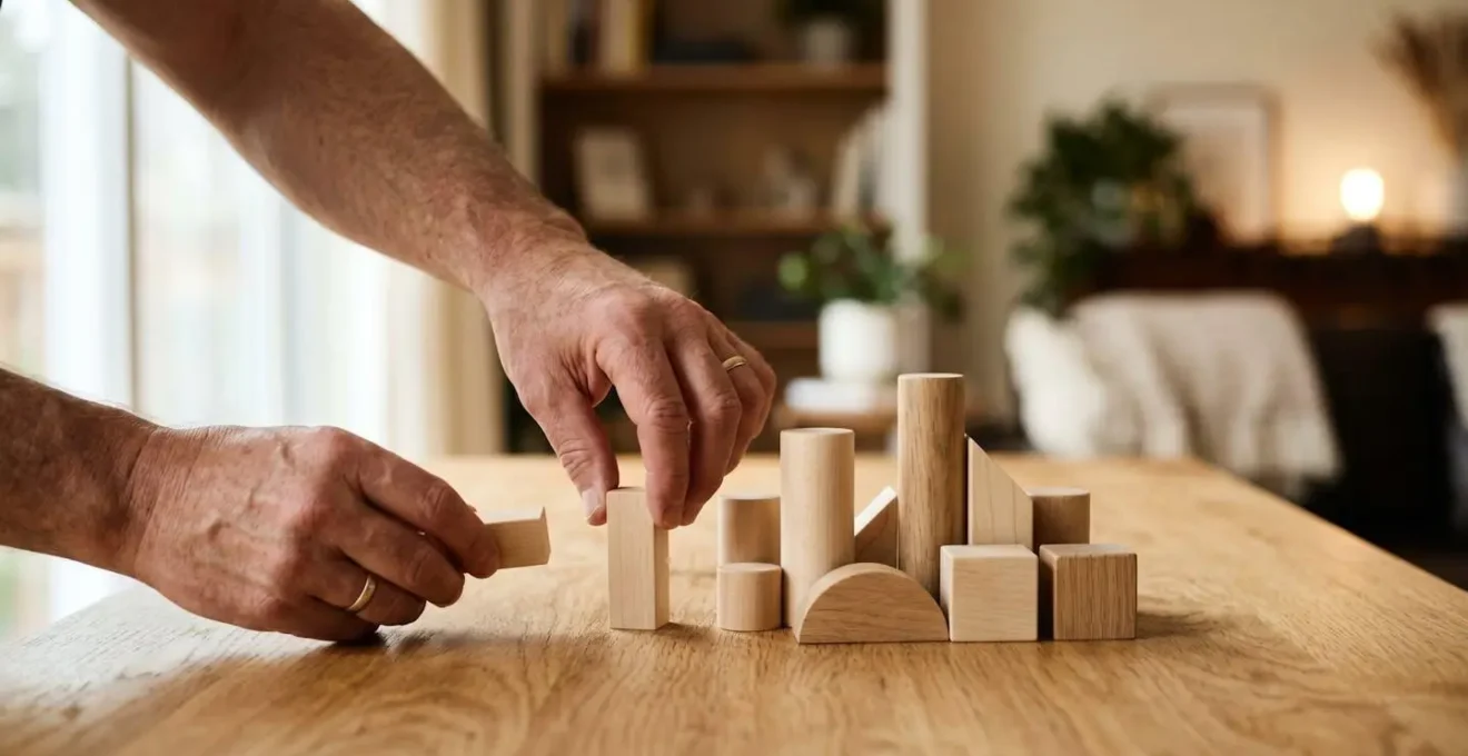 Représentation symbolique d'une stratégie financière avancée pour réduction fiscale immobilière