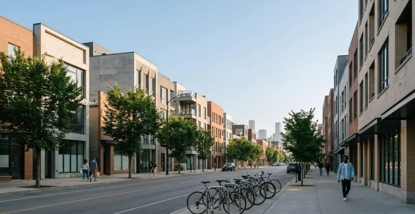 Graphique montrant l'évolution de la tension locative dans différentes zones urbaines