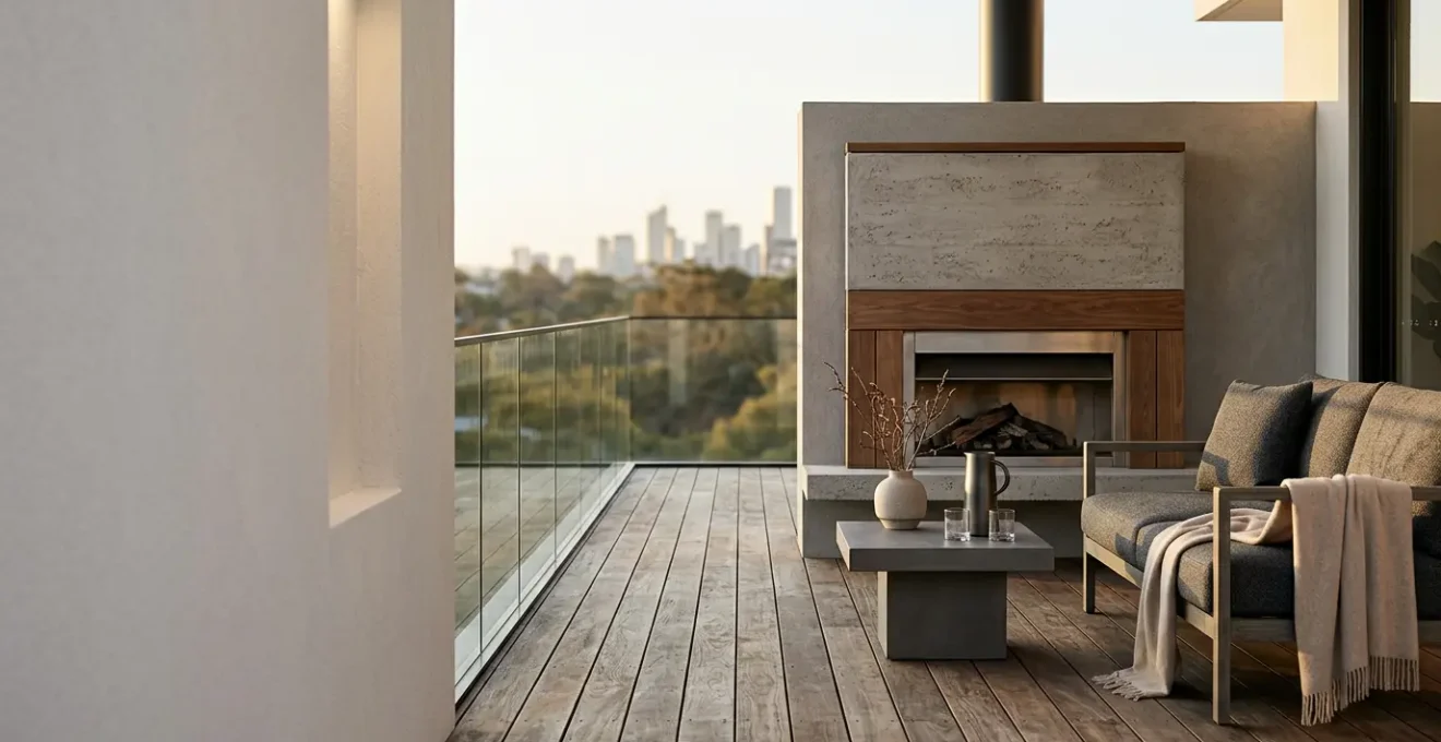Détail architectural premium d'une propriété moderne valorisant ses atouts uniques pour une vente optimale